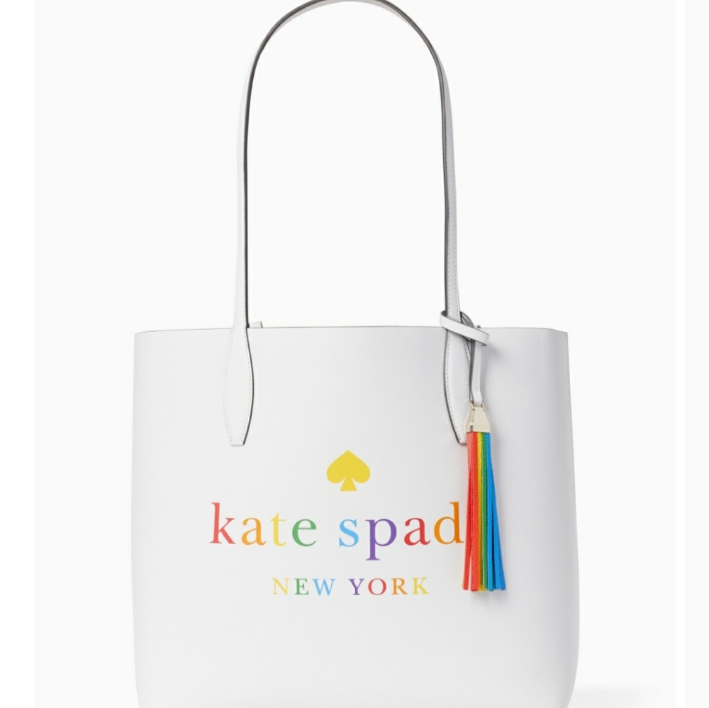 NWT Arch Rainbow Logo Large Reversible Tote